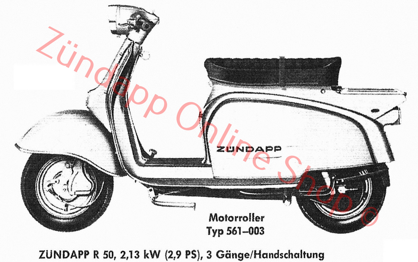 Bedienung & Pflege Typ 561-003 R 50 Roller